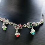 Silver Alloy Anklet for Women