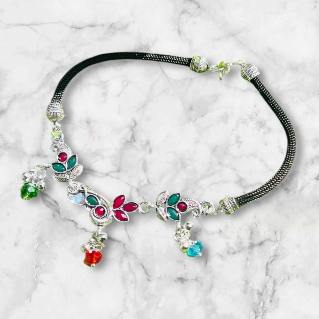 Silver Bridal anklet_payal_Pajeb for girl and women 2 (2)
