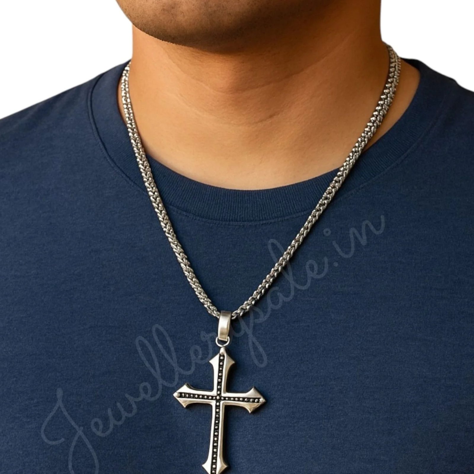 Jesus Cross Pendant For Women and Men - Image 3