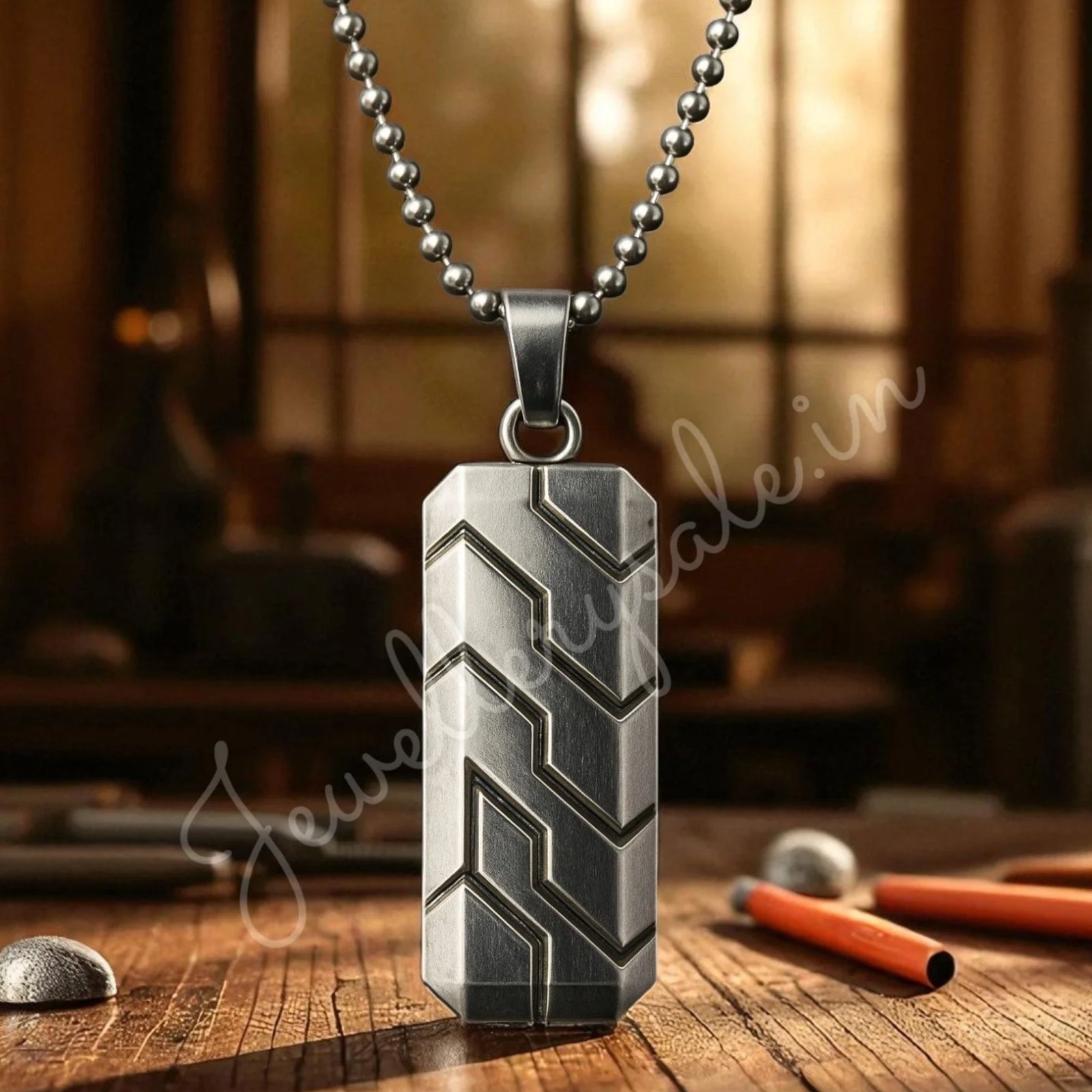 New stylish Silver Pendant For Men and Boys - Image 2