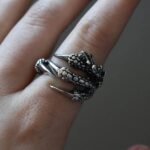 Silver Claw Ring For Men (4)