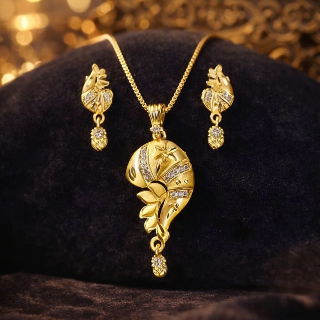 Gold Plated Pendant women and girf