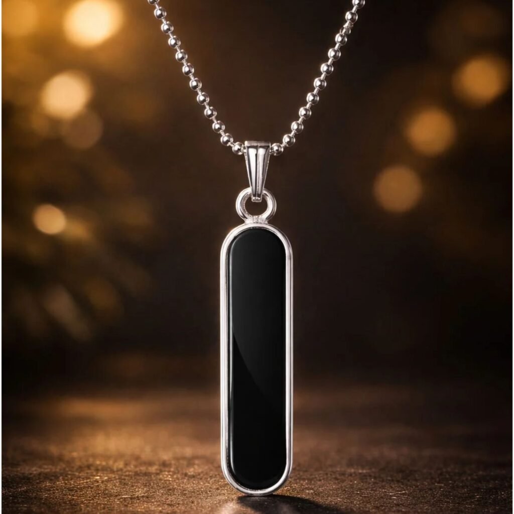 New stylish Black Silver Pendant For Men and Boys