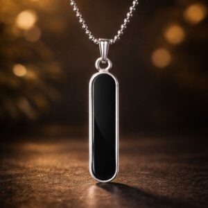 New stylish Black Silver Pendant For Men and Boys