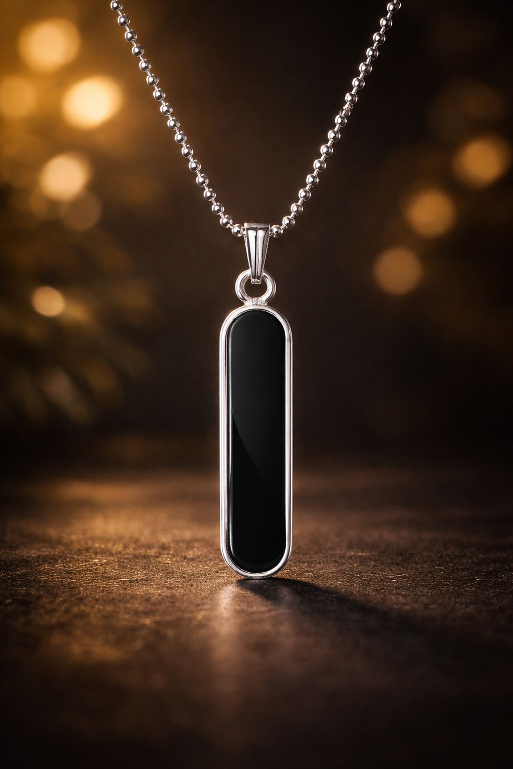 New stylish Black Silver Pendant For Men and Boys