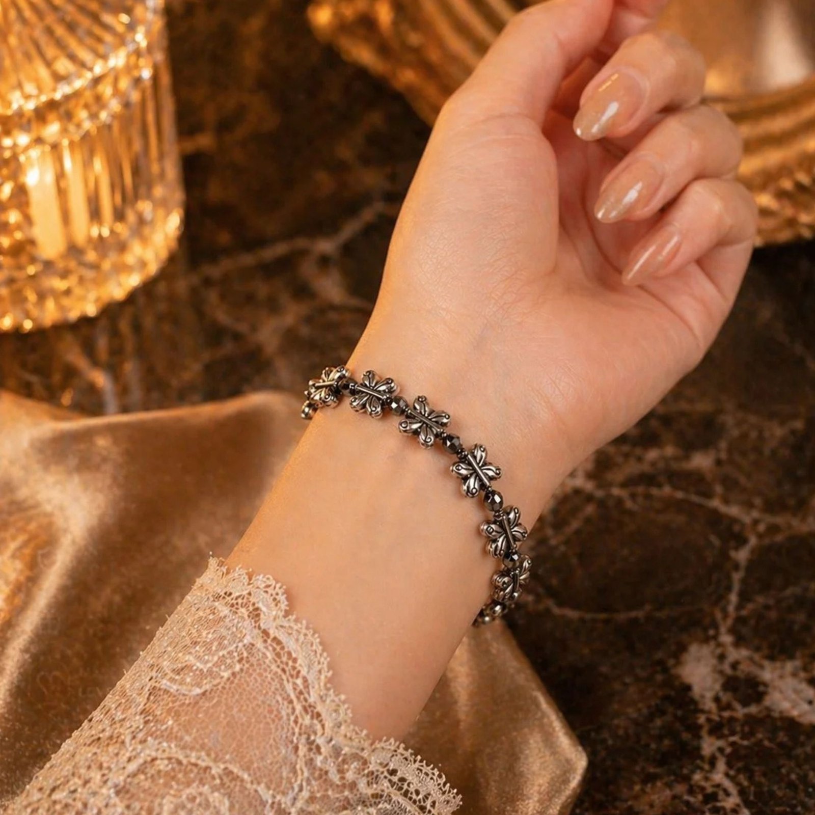 Cute Butterfly Bracelet for Girl and Women - Image 2
