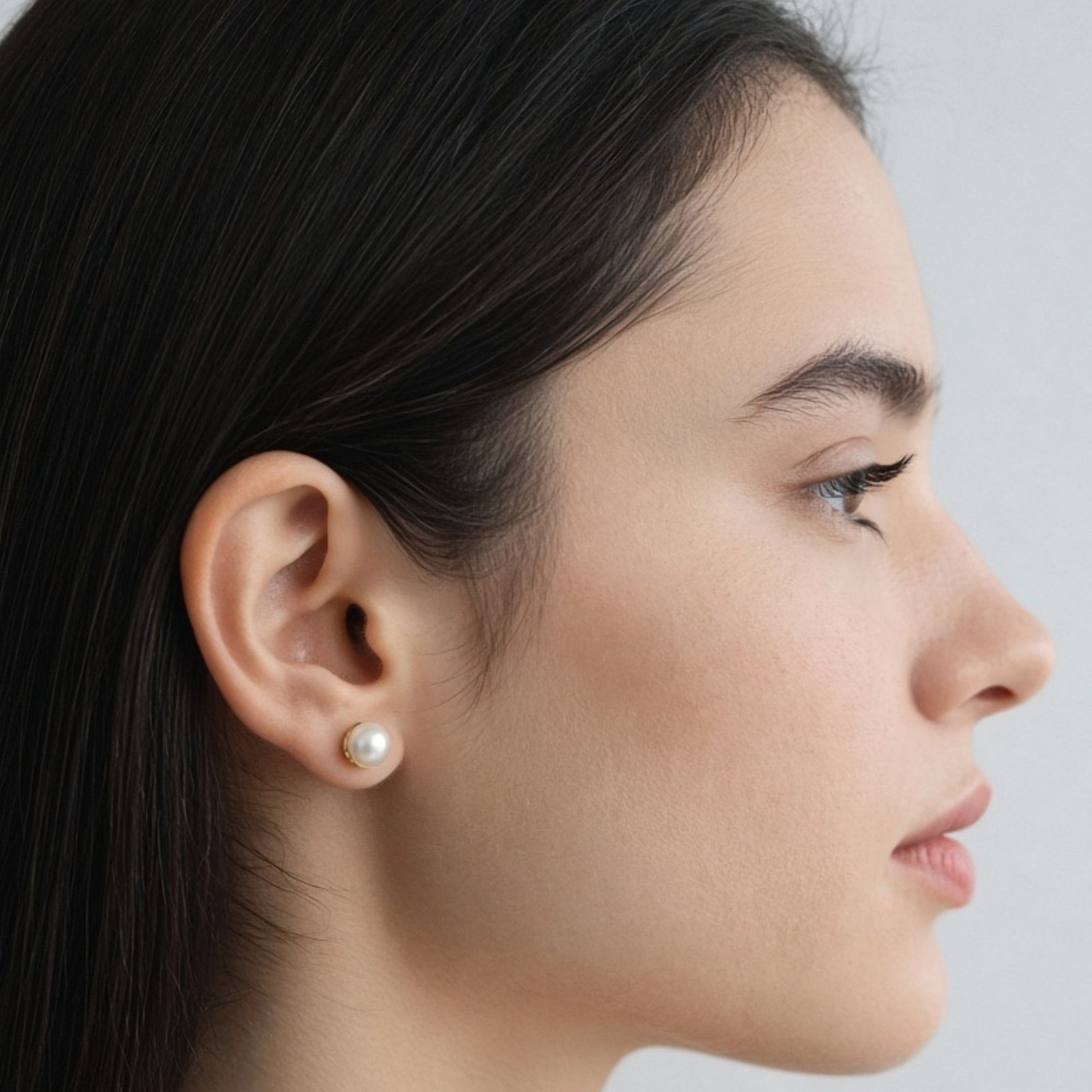 Girls Stud Earring Combo Set of 3 Multicolor - Image 4