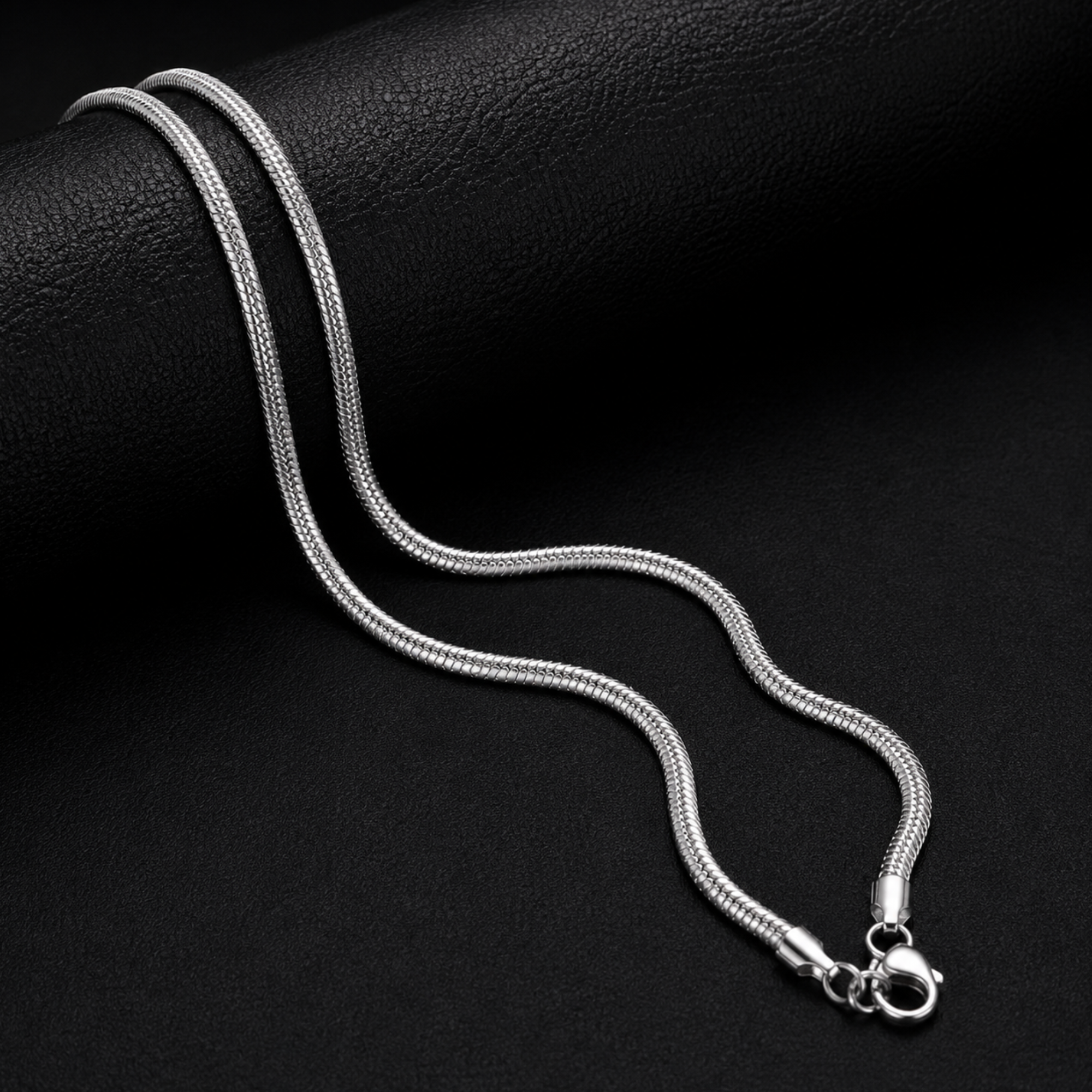 Premium Stainless Steel Snake Chain for Men & Women