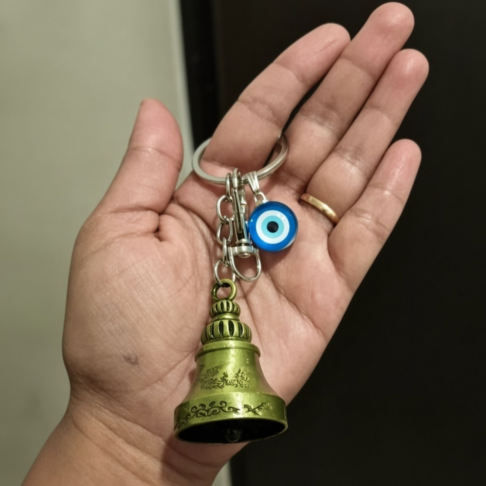 Guardian Bell With Evil Eye Charm Variants - Image 3