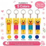 Cute Smiley Spring Keychain & Stretchy Fidget Toy (5)