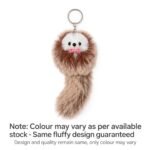 Fluffy Tail Animal Keychain & Bag Charm