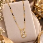 Modern U-Shaped Zircon Stone Artificial Mangalsutra
