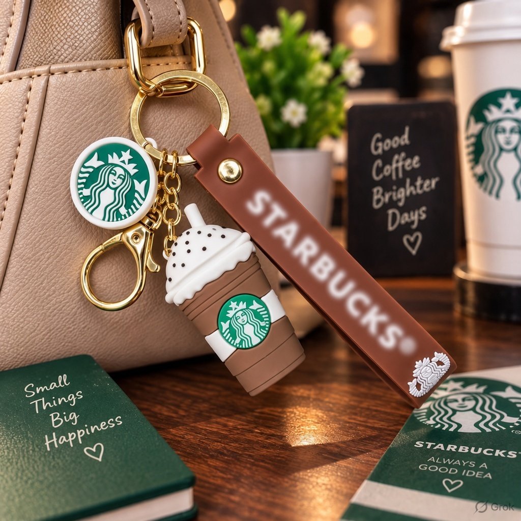 starbucks keychain