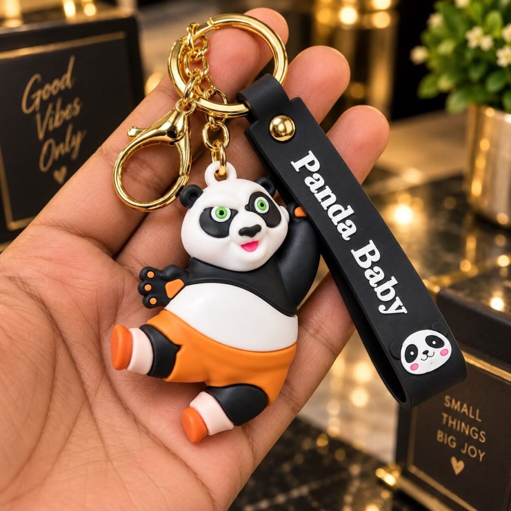 baby panda key chain 3