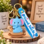 cute baby elephant keychain