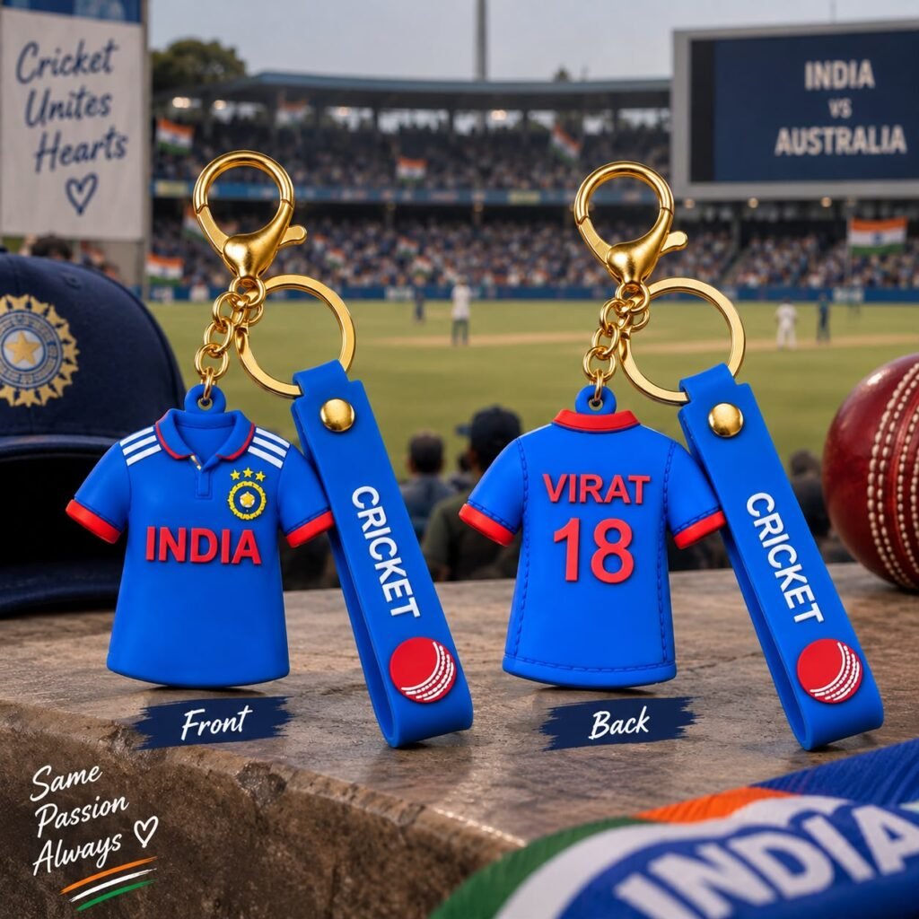 virat key chain india team