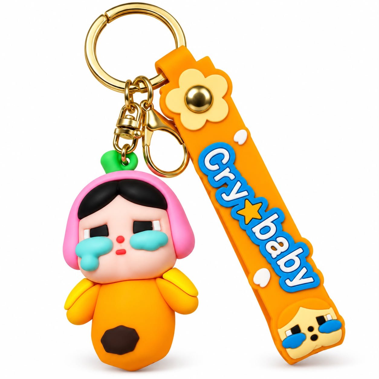 cry baby keychain